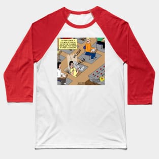 Teachers with Trap Doors Baseball T-Shirt